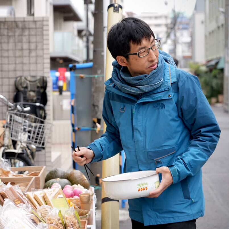 八百屋「やおやま」店主